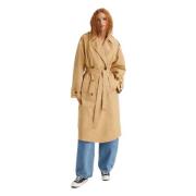 Sydney Classic Trench Lark Jas Levi's , Brown , Dames