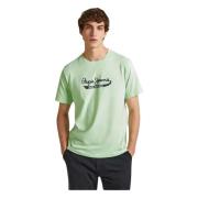 Claude T-shirt Pepe Jeans , Green , Heren