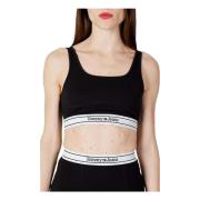 Logo Taping Bra Tommy Hilfiger , Black , Dames