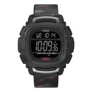 UFC Command Fight Week Horloge Timex , Black , Heren