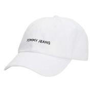 Linear Logo Cap Tommy Hilfiger , White , Heren