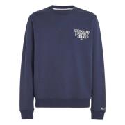 REG Entry Graphic Crew Hoodie Tommy Hilfiger , Blue , Heren