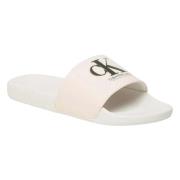 Sliders Calvin Klein Jeans , White , Heren