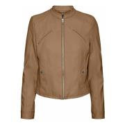 Coated Jacket Vero Moda , Brown , Dames