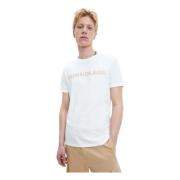 T-shirt Calvin Klein Jeans , White , Heren