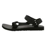 Platte Sandalen Teva , Black , Heren