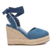 Plateausandalen Xti , Blue , Dames