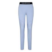 Wo-Full Length Tight Leggings Calvin Klein , Blue , Dames