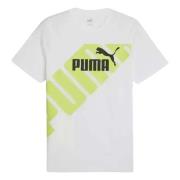 T-shirt Puma , White , Heren