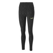 Deco Glam Leggings Puma , Black , Dames