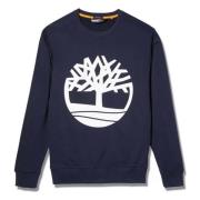 Core Logo Hoodie Timberland , Blue , Heren