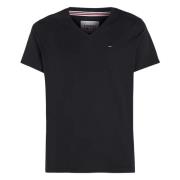 V-hals T-shirt Tommy Hilfiger , Black , Heren