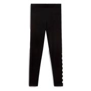 Lange broek Vans , Black , Dames