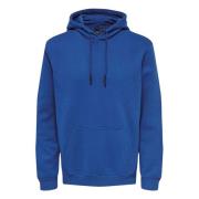 Hoodie Only & Sons , Blue , Heren