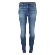 Nora Mr Skinny Jeans Tommy Jeans , Blue , Dames