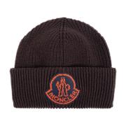 Pet met logopatch Moncler , Brown , Heren