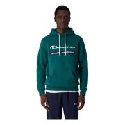 Hoodie met capuchon Champion , Green , Heren