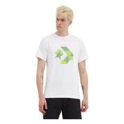 Festival Star Chevron Infill Tee T-shirt Converse , White , Heren