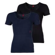 Twin T-Shirt Rn T-shirt Hugo Boss , Multicolor , Dames