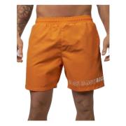 Dolphin Swimsuit Hugo Boss , Orange , Heren