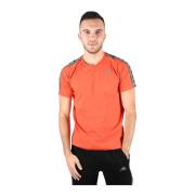 Korte Mouw T-shirt Kappa , Red , Heren