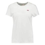 Perfect TEE T-shirt Levi's , White , Dames