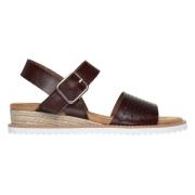 Woestijnkus - Zonnige Sandalen Skechers , Brown , Dames