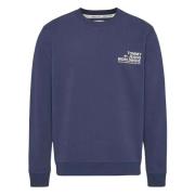 REG Entry Graphic Crew Hoodie Tommy Hilfiger , Blue , Heren