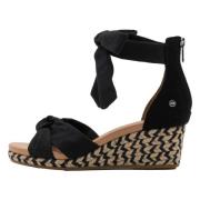 W-Yarrow Platform Sandals UGG , Black , Dames