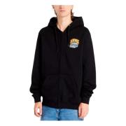 HOT ROD Hoodie Vans , Black , Heren