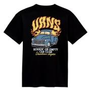 Running On Empty T-shirt Vans , Black , Heren