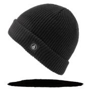 Volledige Steenwol Cap Volcom , Black , Unisex