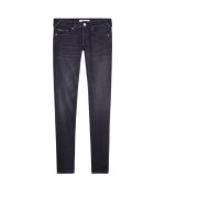 Slim Fit Denim Broek Tommy Jeans , Black , Dames