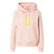 Monogram Hoodie Calvin Klein Jeans , Pink , Dames