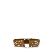 Bruine Riem Herfst/Winter Damesmode Aniye By , Brown , Dames