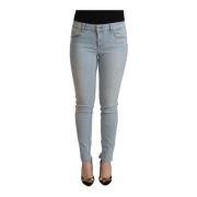 Lichtblauwe Skinny Denim Jeans Liu Jo , Blue , Dames