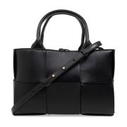 Arco Kleine Shopper Tas Bottega Veneta , Black , Dames