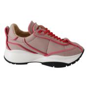 Chique Gewatteerde Sneakers in Balletroze Jimmy Choo , Pink , Dames