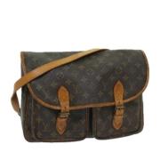 Pre-owned Canvas louis-vuitton-bags Louis Vuitton Vintage , Brown , Da...