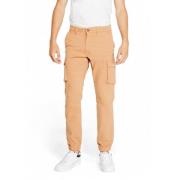 Mannen Gym Flap Broek Herfst/Winter Collectie GAS , Brown , Heren