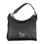 Multi-Compartment Handtas met Ritssluiting Byblos , Black , Dames