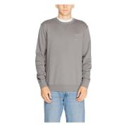 Heren Sweatshirt Herfst/Winter Collectie Katoen Hugo Boss , Gray , Her...