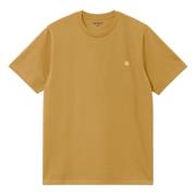 Chase T-shirt Carhartt Wip , Yellow , Heren