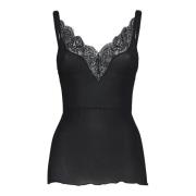 Zwarte Top Saint Laurent , Black , Dames