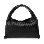 Kleine Hop Schoudertas Bottega Veneta , Black , Dames