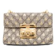 Pre-owned Fabric gucci-bags Gucci Vintage , Beige , Dames