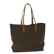 Pre-owned Canvas totes Louis Vuitton Vintage , Brown , Dames