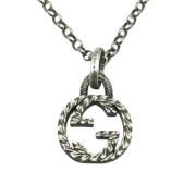 Pre-owned Silver necklaces Gucci Vintage , Gray , Dames