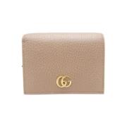 Pre-owned Canvas wallets Gucci Vintage , Beige , Dames