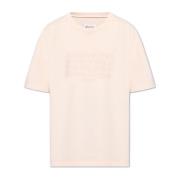 T-shirt met logo Maison Margiela , Beige , Heren